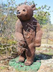 садовая фигура медведь
